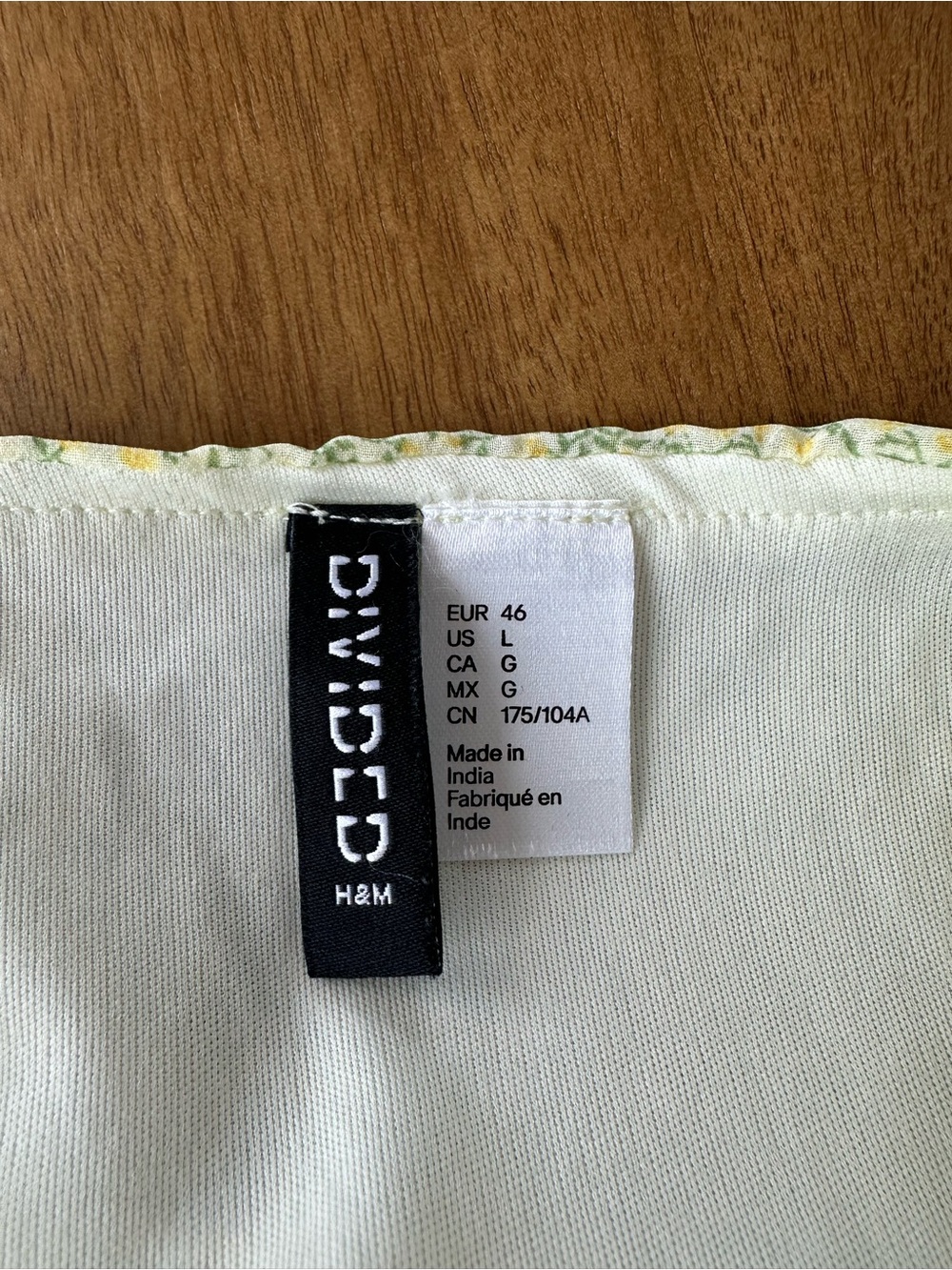 Pale Yellow Floral Sundress - H&M - Picture 3 of 3